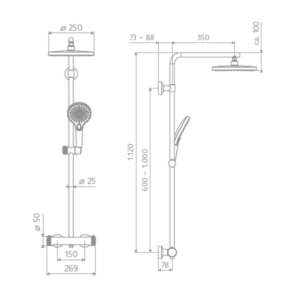 HSK AquaXPro 100 Thermostat