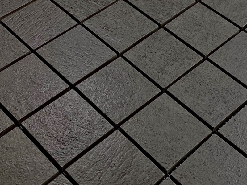 Boizenburg Lava Grau Mosaik 30 x 30 cm – Bild 2