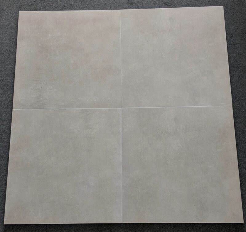 Boizenburg Smooth lightgrey | Bodenfliese | 60 x 60 cm | 1.Sorte | R9 – Bild 2