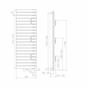 HSK Yenga Plus Designheizkörper