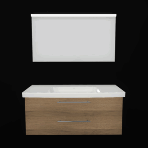 Kera.Time Badmöbel-Set 125 mit Flächenspiegel