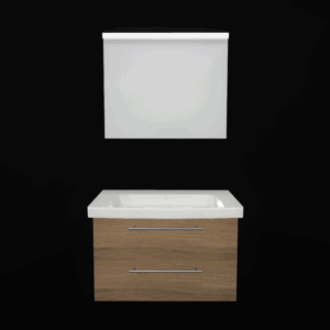 Kera.Time Badmöbel-Set 85 mit Flächenspiegel